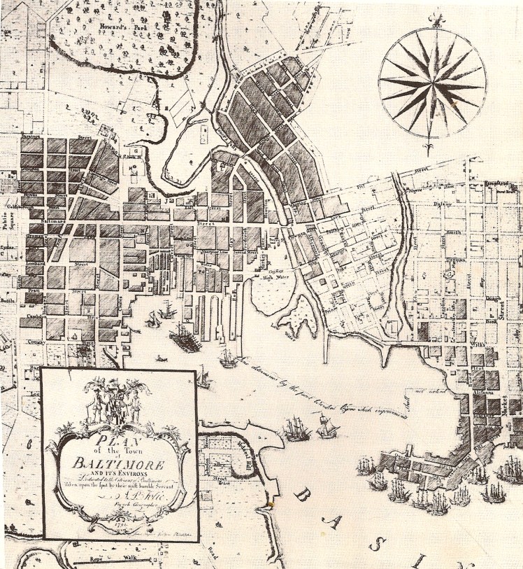 Baltimore circa 1796